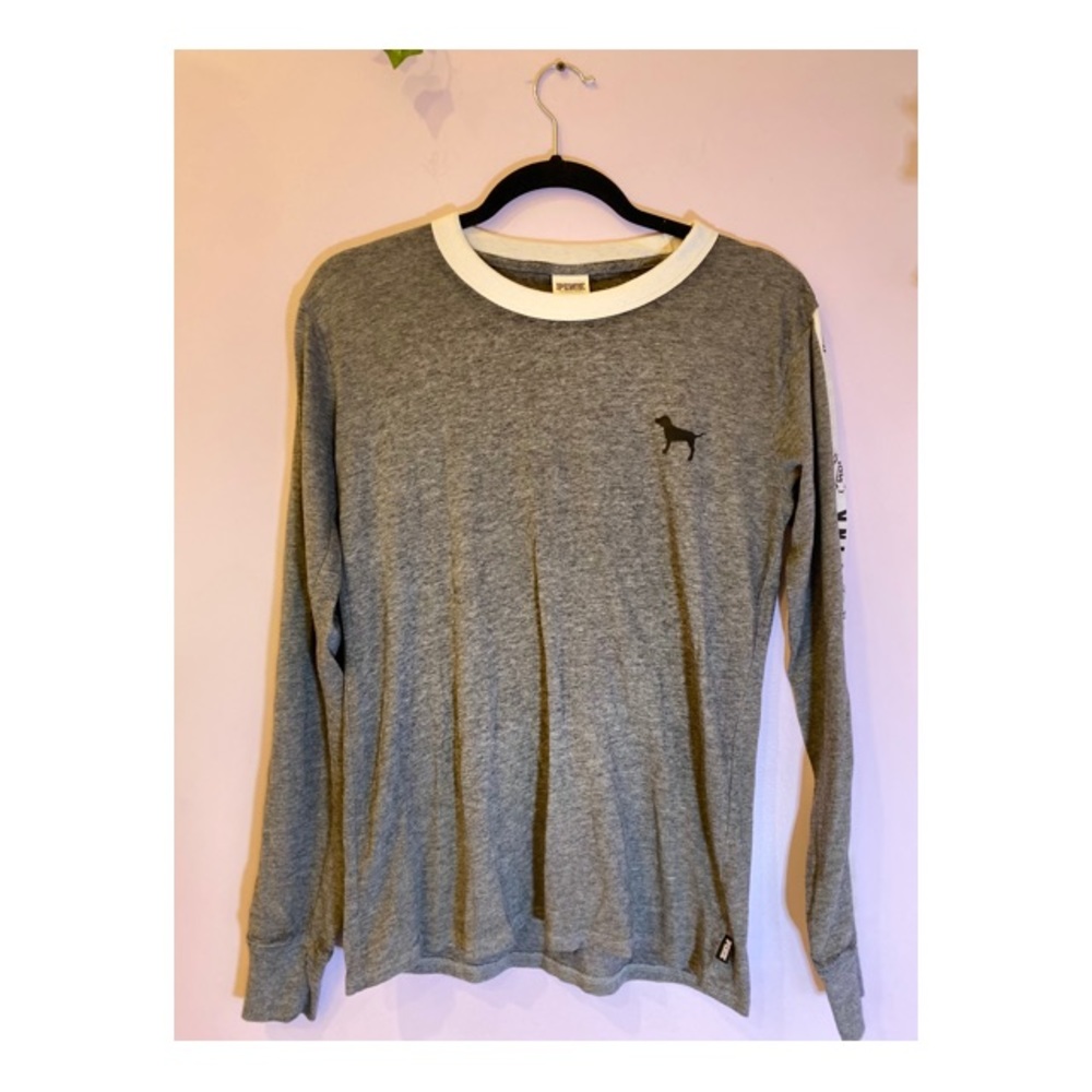 Victoria’s Secret Long Sleeved Grey Shirt